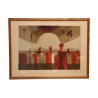 Tableau Lithographie "abstrait" - Moinat - Tableaux - Divers