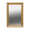 rectangular golden mirror. - Moinat - Mirrors