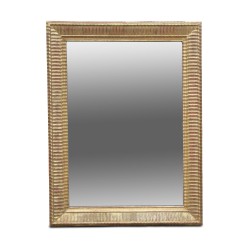 Miroir cannelé.