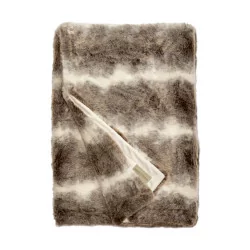 Beautiful quality artificial fur throw. “Jack Rabbit”.