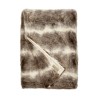 Plaid en fourrure artificielle de belle qualité. "Jackrabbit". - Moinat - Couvertures, Plaids