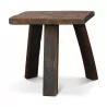 Table and 6 stools made with oak barrels. - Moinat - Dining tables