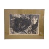 Painting by Michel Ciry. Lithograph No. 17/20 - Moinat - Painting - Portrait
