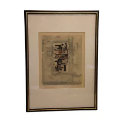 Картина Рене Мелса (1909-1977)