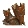 雕塑布里恩茨“兜帽里的熊” - Moinat - 装饰配件