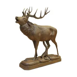 雕塑布里恩茨“鹿”