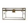 透明 PVC 和金属框架箱，1970 年复古设计 - Moinat - 衣柜, Bars, 餐具柜, Dressers, Chests, Enfilades