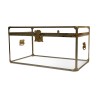 透明 PVC 和金属框架箱，1970 年复古设计 - Moinat - 衣柜, Bars, 餐具柜, Dressers, Chests, Enfilades