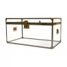 透明 PVC 和金属框架箱，1970 年复古设计 - Moinat - 衣柜, Bars, 餐具柜, Dressers, Chests, Enfilades