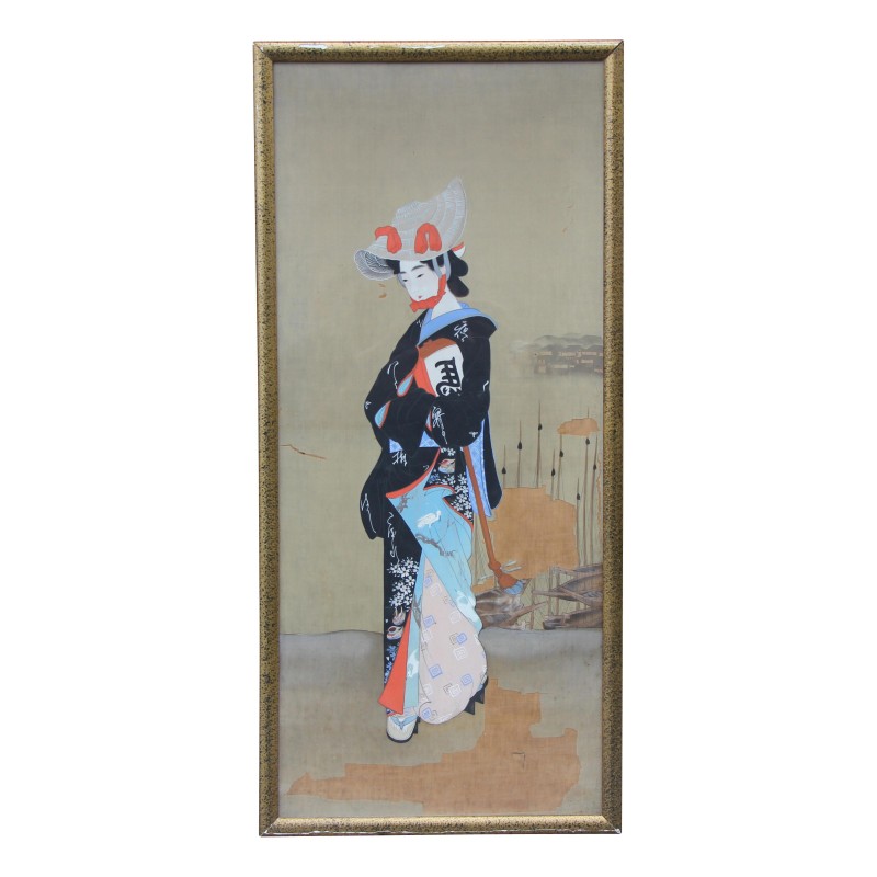 丝绸画 - Moinat - 画 - 各种的 丝绸画 - Moinat - 画 - 各种的