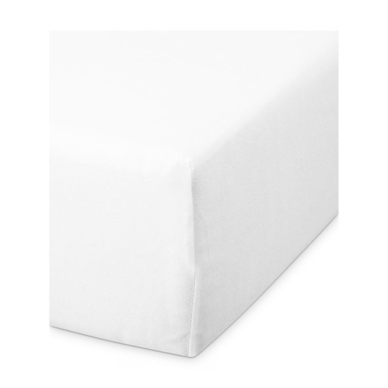 white waterproof fitted sheet. - Moinat - Bed linen white waterproof fitted sheet. - Moinat - Bed linen