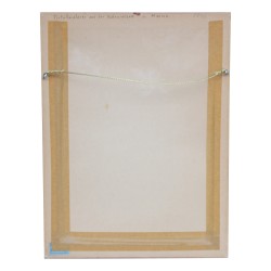 一件作品，在金属监狱上作画。
