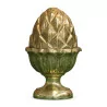 Une boule de sapin en bronze pour rideaux . - Moinat - Accessoires de décoration