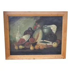 Работа, холст, масло. Италия.