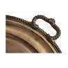 A G.Renard silver metal tray. - Moinat - Silverware