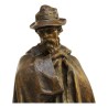 Un bronze par Caussé. "Le vieux berger". - Moinat - Bronzes