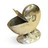 A shell with silver metal opening. - Moinat - Silverware