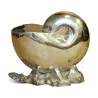 A shell in silver metal. - Moinat - Silverware