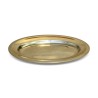 An oval “Christofle” silver-plated tray. (Bristol Hotel) - Moinat - Silverware