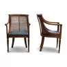 Deux fauteuils Régency Anglais en acajou - Moinat - Fauteuils