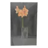Une toile signée ILT 03 “fleur” - Moinat - Tableaux - Divers