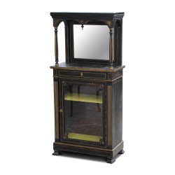 Cabinet Napoléon III avec vitrine