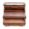 A richly inlaid mahogany cylinder desk - Moinat - Desks : cylinder, leaf, Writing desks