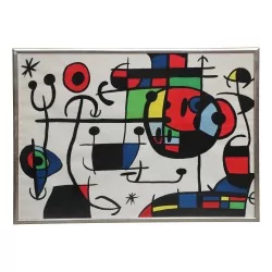Работа в стиле Жоана Миро (1893-1983)