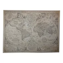 Ein Werk „Weltkarte“.