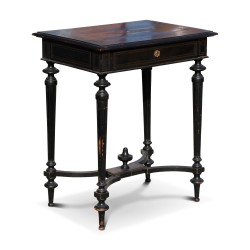 A Napoleon III worker in black wood with spacer