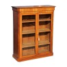 Un vitrine Louis Philippe en noyer - Moinat - Etagères, Bibliothèques, Vitrines
