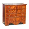 A regency style English mahogany chest of drawers - Moinat - Chests of drawers, Commodes, Chifonnier, Chest of 7 drawers