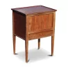 A small mahogany executive bedside table - Moinat - End tables, Bouillotte tables, Bedside tables, Pedestal tables