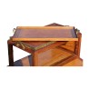 An Art Deco service boy in rosewood and rosewood. - Moinat - End tables, Bouillotte tables, Bedside tables, Pedestal tables