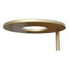 A brass LED floor lamp with its reading arm - Moinat - Standing lamps