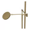 A brass LED floor lamp with its reading arm - Moinat - Standing lamps