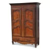 a walnut cabinet with two doors, a drawer - Moinat - Cupboards, wardrobes