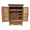 a walnut cabinet with two doors, a drawer - Moinat - Cupboards, wardrobes