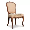 Two Louis XV chairs in beech - Moinat - Chairs