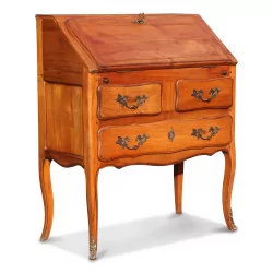 Ослиный стол в стиле Людовика XV из орехового дерева