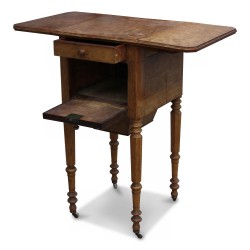 A Napoleon III worker in burr walnut