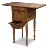 毛边胡桃木拿破仑三世工人 - Moinat - End tables, Bouillotte tables, 床头桌, Pedestal tables