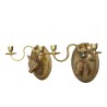 A pair of \"dog and fox\" wardrobes, Brienz. - Moinat - Wall lights, Sconces
