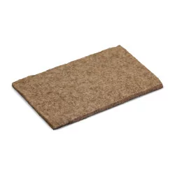 地毯衬垫。 100% 羊毛