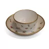 A \"Martin Nyon\" porcelain bowl and saucer - Moinat - Chinaware, Porcelain