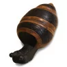 Un escargot sculpté en bois d’ébène - Moinat - Accessoires de décoration