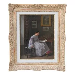 皮埃尔·约瑟夫·巴赞的作品《室内场景》