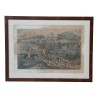 Une gravure "Scène de chasse" sous verre - Moinat - Tableaux - Divers