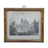 Eine Gravur \"Kathedrale von Lausanne\" - Moinat - Gravüren