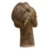 Une sculpture "Tête de femme" en marbre - Moinat - Accessoires de décoration